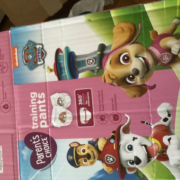 Girls Paw Patrol Pink Training Pants 42 count - Picture 8 of 8